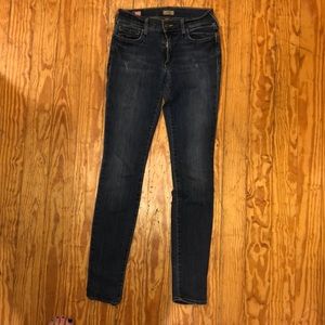 True Religion Halle Mid Rise Super Skinny Jeans.